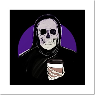 Death before Decaf Posters and Art